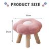 Household Low Stool Soft Sofa Stool Cute Footstool  Living Room