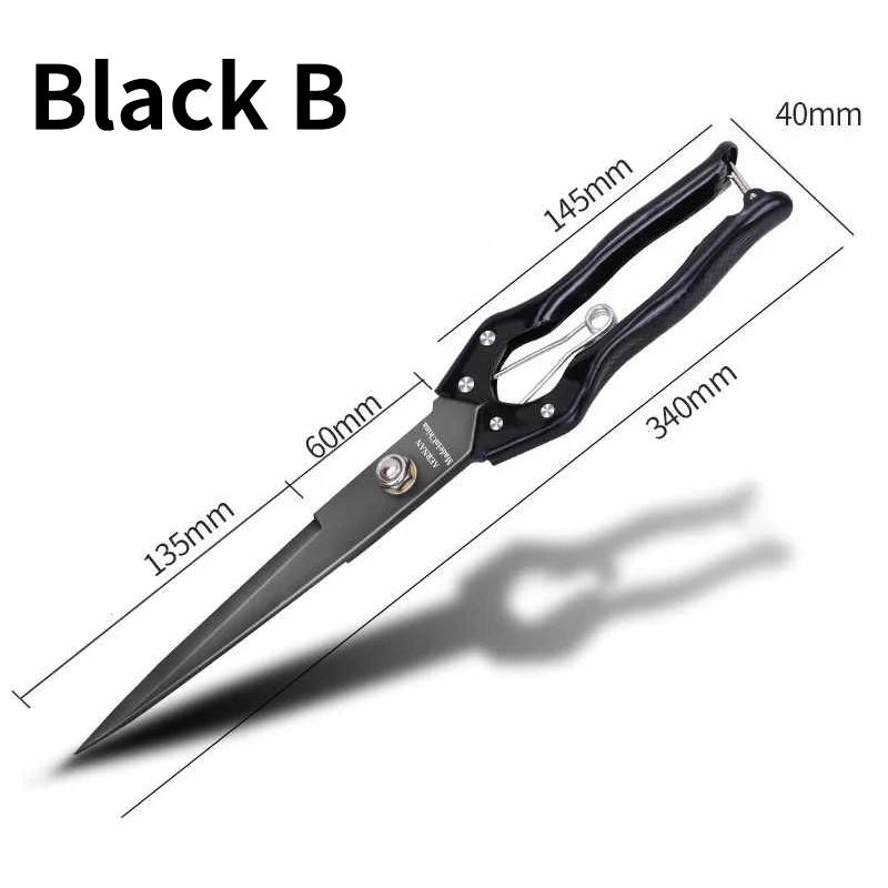 

Полная резка марганцевой стальной ваты. Большой ручной инструмент для стрижки шерсти, может срезать волосы/сорняки, упаковочные пакеты, небольшие ветки и т. д.