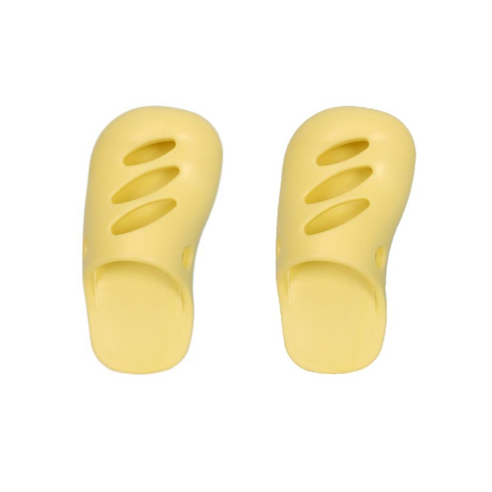 

2 шт. TPR Игрушка для купания собаки в форме пещеры и обуви, Игрушка-пазл для душа питомца, Собачьи тапочки, Игрушки для жевания, Снимают скуку жёлтый