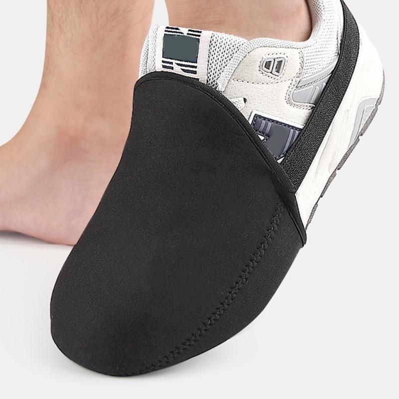 1 para ochraniaczy na palce butów rowerowych Wodoodporne osłony na buty Ocieplacz na palce do jazdy na rowerze Zimowe ochraniacze na buty Wiatroszczelny ocieplacz na palce