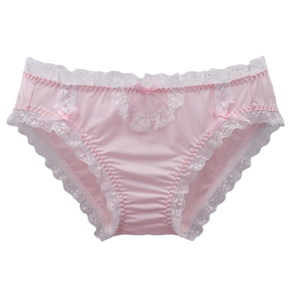 Cute Lolita Milk Fiber Sexy Princess Plus Low [AICHENS] Shorts, Fabric, Lace, Frills, Bowknot, Panties, Sizes, Embroidered, Breathable, Comfortable,