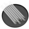3pcs 14*200mm High Borosilicate Glass Straws Reusable Drinking Straw Set with Brush for Smoothies Bubble Tea Bar Accessories