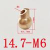 10PCS CNC Machine Oblique Spray Brass Coolant Nozzle Tool Holder Joint Nozzle Suitable For Deep Hole Machining