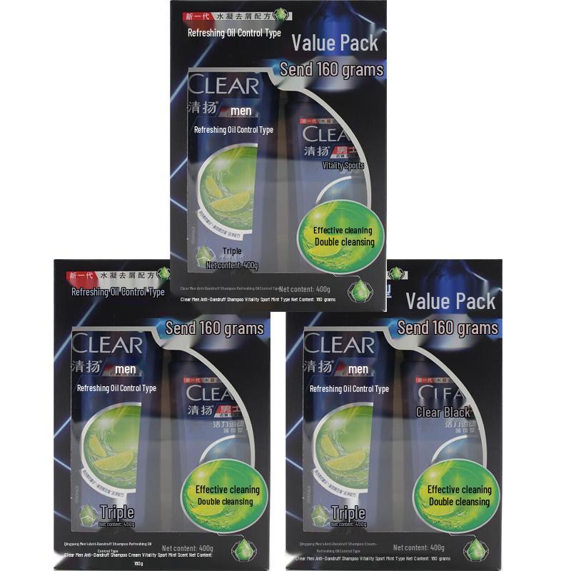 

CLEAR Men Anti-Dandruff Fresh & Oil Control Shampoo