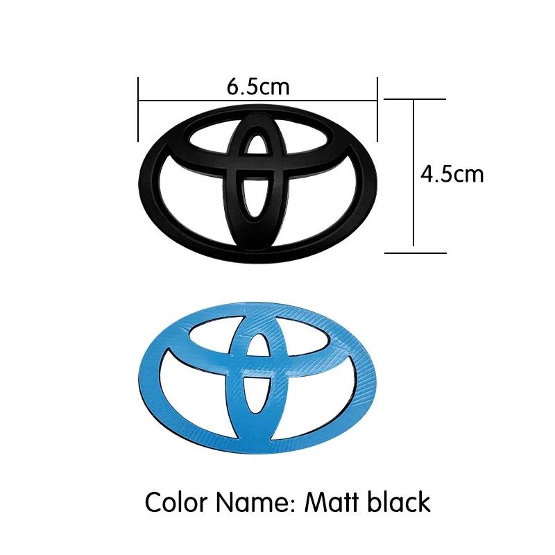 Bez demontáže Logo volantu Znaky na auto Samolepky pro Toyota Corolla Camry RAV4 Yaris Vios Hilux Prius CHR Příslušenství