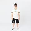 Summer Korean Version of the New Children's Sports Short Sleeve Big Children Pure Cotton Printed Sweatshirt Boy Short Sleeve T-shirt