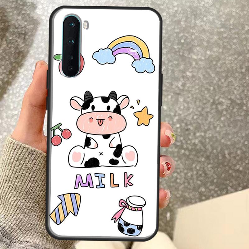 Dairy Cattle Cow Speckle Case For OnePlus 13T 10T 8T 10 Pro 15 13 12 11 15R 13R 12R Nord CE 5 2 3 4 Lite N20 N30 Coque