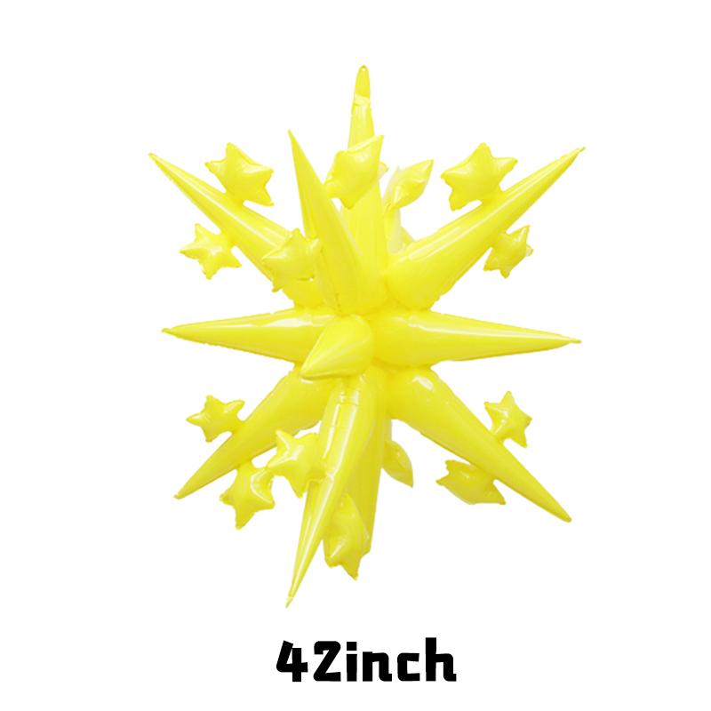 42inch Starburst Foil Balloons 1/2/3pcs Huge Explosion Gold Star Balloon for Birthday Baby Shower Christmas Party Decor Supplies 5