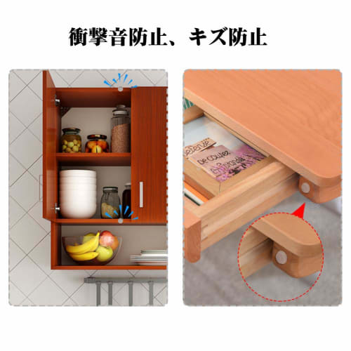 Tenn Well 128-Piece Furniture Cushion, Soft Door Stop Cushion, Door Buffer, Anti-Slip Sheet, Impact Sound Absorber, Scratch Prevention (Round, Transpa