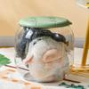 Storage Box Stuffed Animal Organizer Large Capacity Transparent Design Dustproof Stuffed Animal Doll Display Bucket with Lid