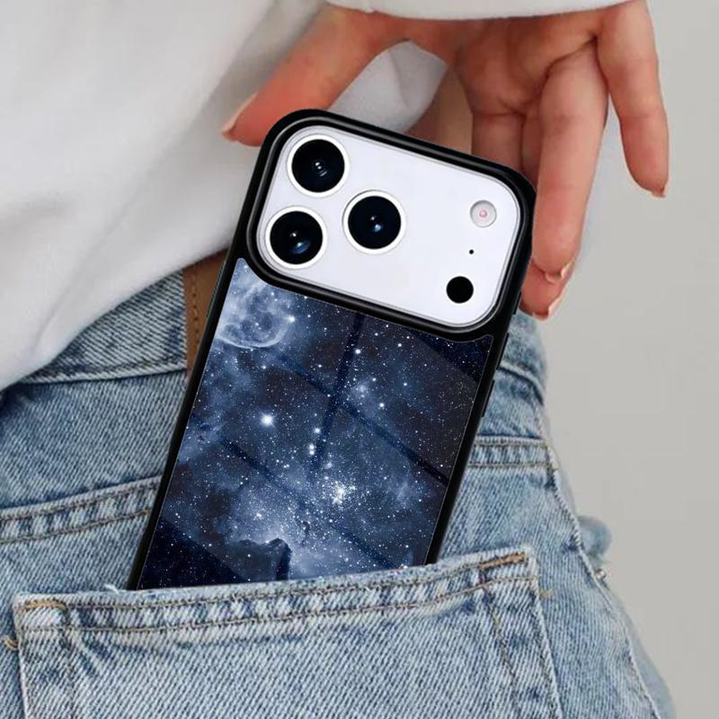 Mysterious Starry Sky Phone Case for iPhone 17ProMax 12 13 14 15 16e 17 Pro Max Plus Air Cover