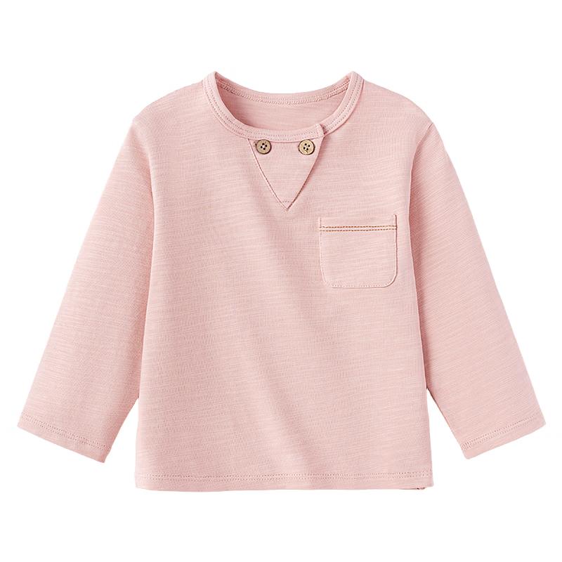 Babylove Unisex Slub Cotton Long Sleeve T-Shirt 80