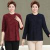 Extra Large Size New Long-sleeved Crew Neck Bottoming Shirt, Fat Autumn and Winter Plus Fat New Top.
