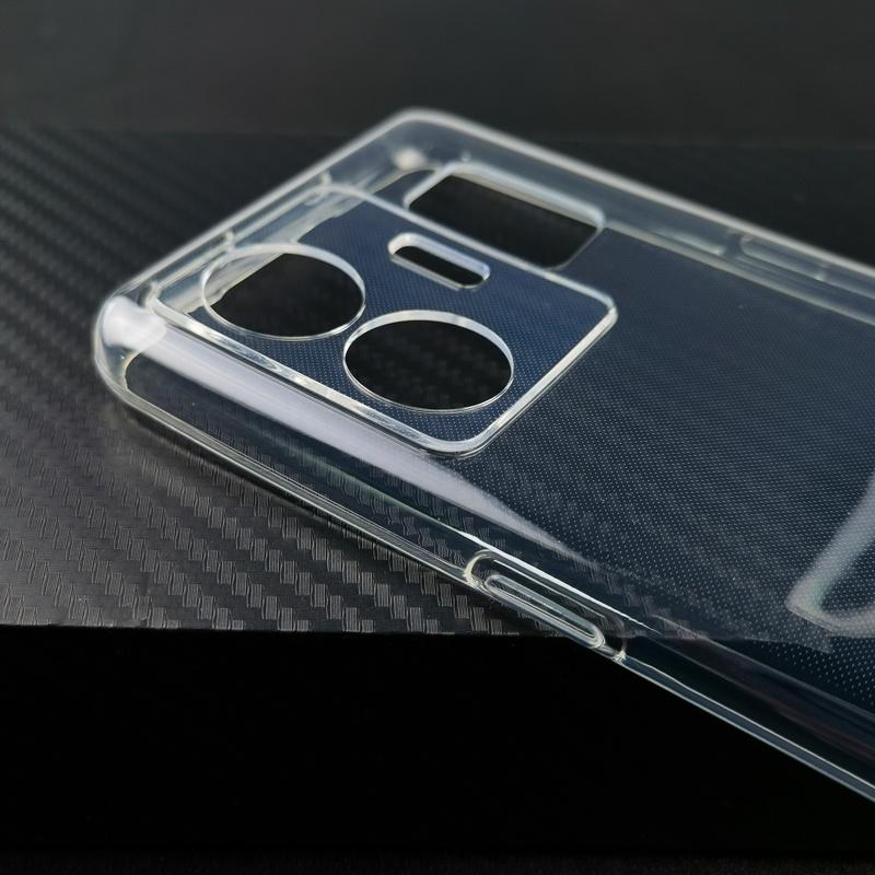 Für Realme GT Neo 5 Neo5 6,74" Slim Crystal Clear Transparent Soft TPU Back Case Schutz Haut Kamera Schutzabdeckung