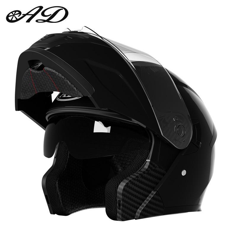 3C Certified Flip-up Motorcycle Helmet for All-Season Use, Unisex, and Universal Fit for Electric Vehicles.