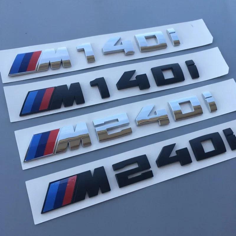 YTMX4 For BMW Special M40i M240i Car Logo Word Mark Series 2 Series Restoration Rear Badge Logo Car Stickers Black Tailgate