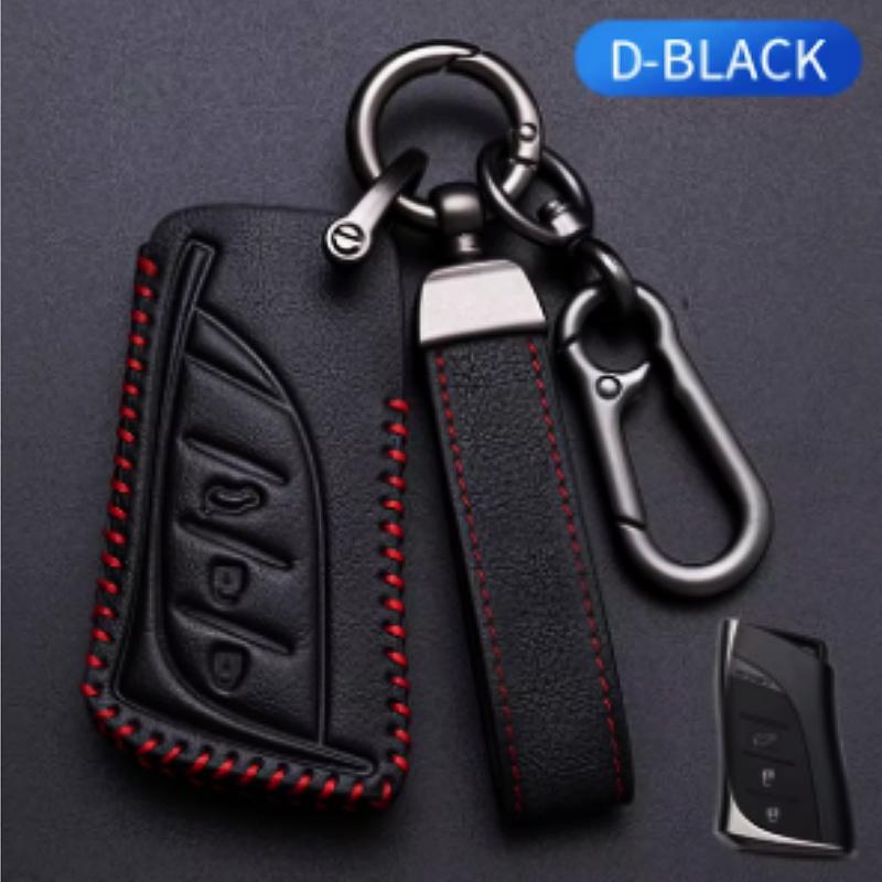 

3Buttons Leather Car Key Case Cover Fob Shell For Lexus Ux Es Ux200 Ux250H Es200 Es300H Es350 Us200 Us260H Protector For Lexus