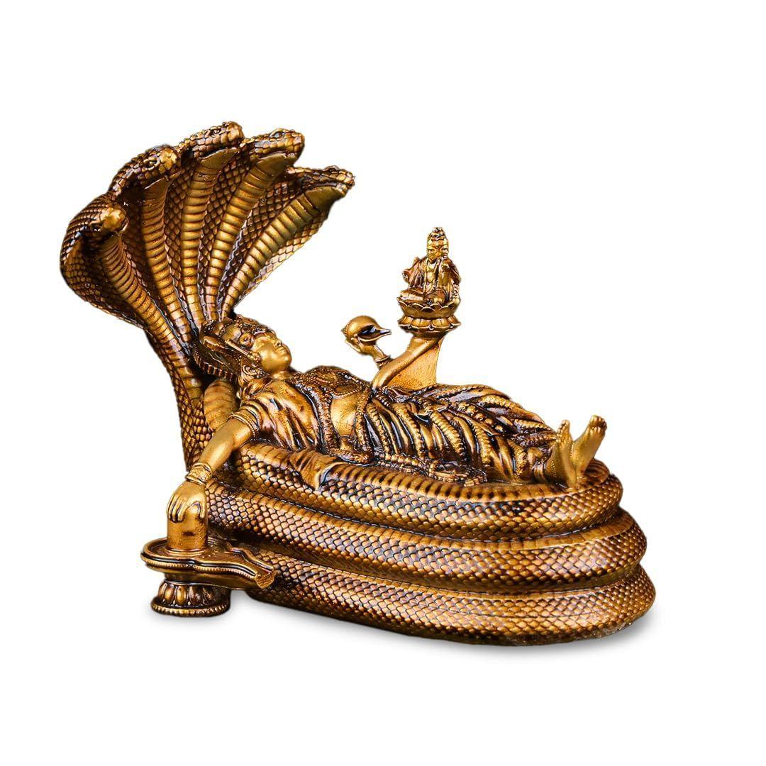 Арт-Ариум Смола Падманабхасвами Ранганаха Свами Бог Вишну Статуя Бог Тирупати Баладжи Шри Венкатешвара Идол