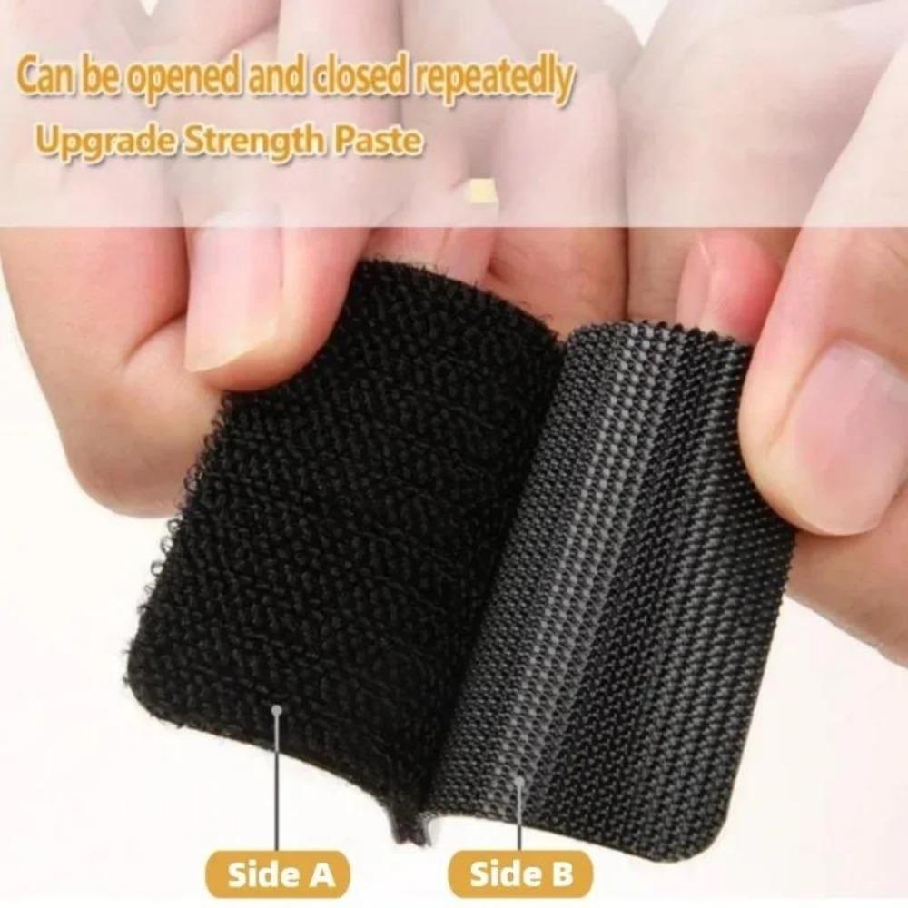 Diy Self-adhesive Tape Home Auto Adhesive Anti-Slip Sticker Grip Hook-and-loop Magic Sofa Floor Stickers Fixed Attaches