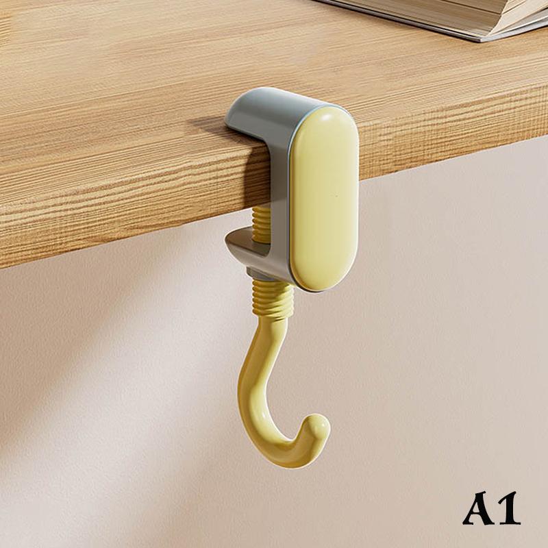 

Dopamine Portable Adjustable Desk Edge Hook Desktop Bag Hooks Strong Load-Bearing Gaming Headset Water Bottle Hanging Hooks