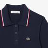 Lacoste Women's Color-Tipped Polo Sweater AF9283-55GGWI