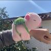 Capybara Rodent Plush Doll Slap Bracelet Pink Capybara Capybara Plush Wrist Band  Home Decor