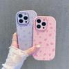 Helles Rosa Blumiges Case für iPhone 17/16 Pro Max & 15/14/13 Pro
