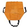 Welding Protective Apron Flame Retardant Wear Resistant Strap Adjustment Leather Work Protective Clothing with Pocket