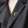 Creative Personality Cross Star Brooch for Women Ins Fashion Personality Versatile Pin Anti-exposure Buckle Suit Accessories