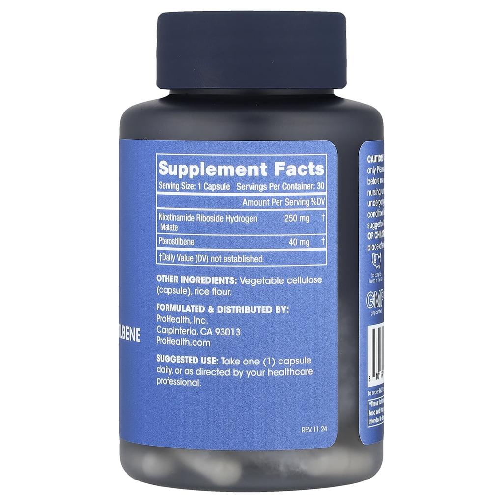 Nr Plus Pterostilbene, 30 Capsules