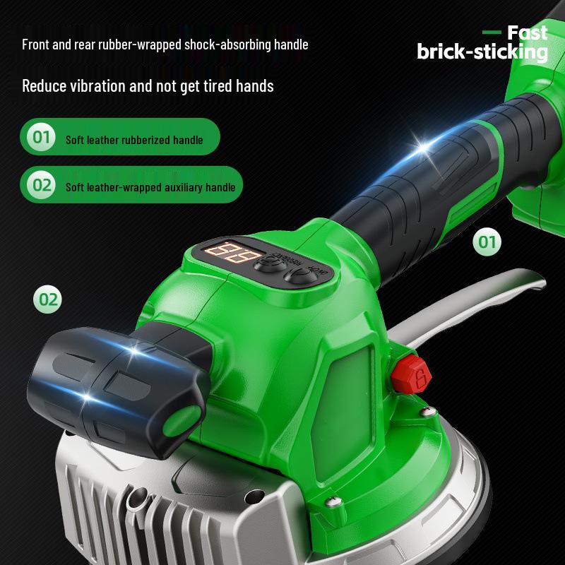 High-Power Lithium Battery Tile Leveler & Vibrator for Floors and Walls