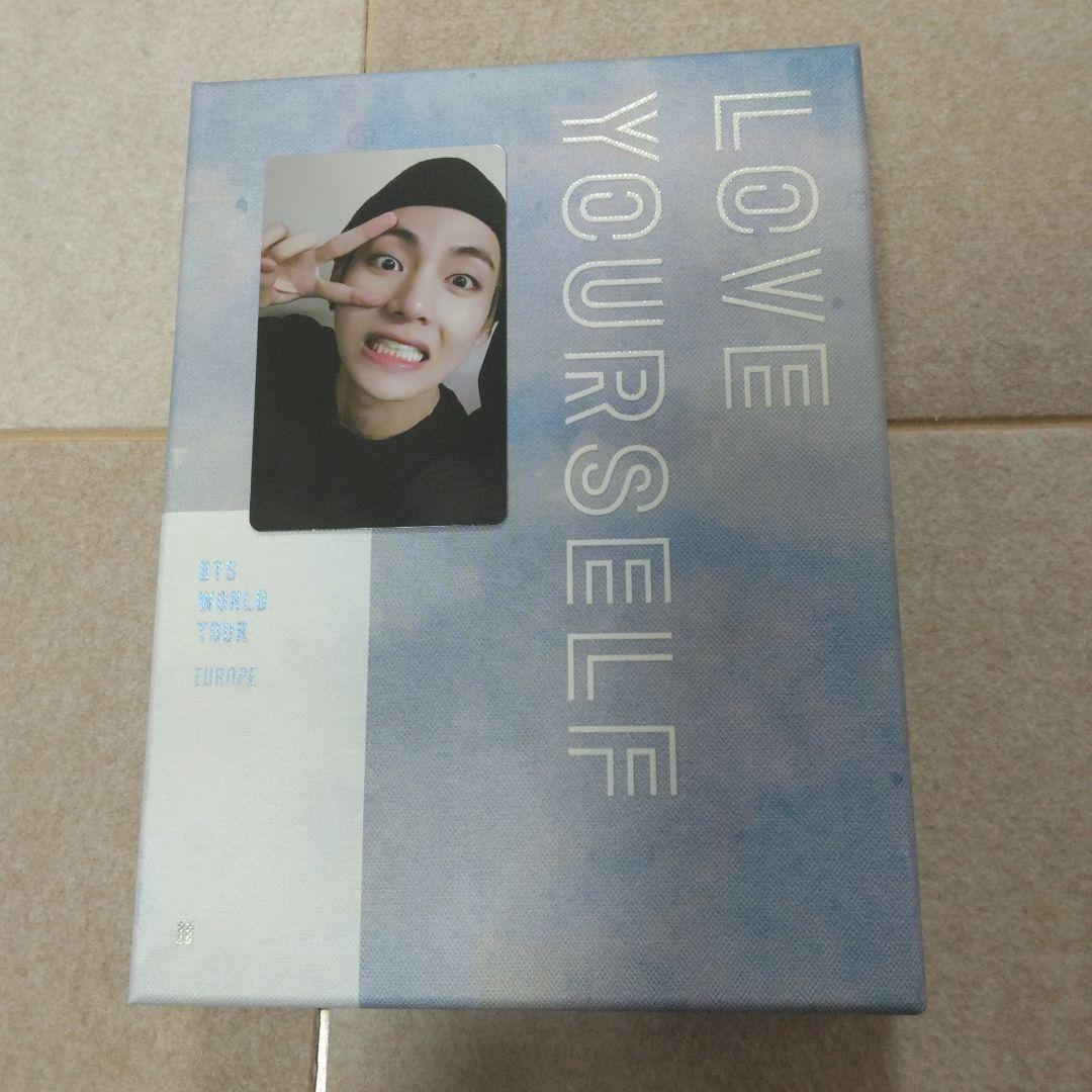 

[USED] BTS LOVE YOURSELF DVD with photo cards EUROPE