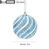 Gangheng 8CM Pearl Foam Christmas Tree Decor Ball Ornament