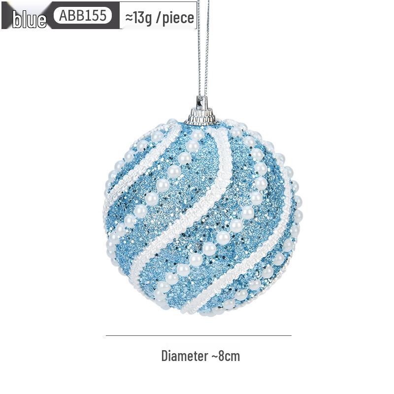 

Gangheng 8 см Пінопластова Куля-Прикраса на Різдвяну Ялинку