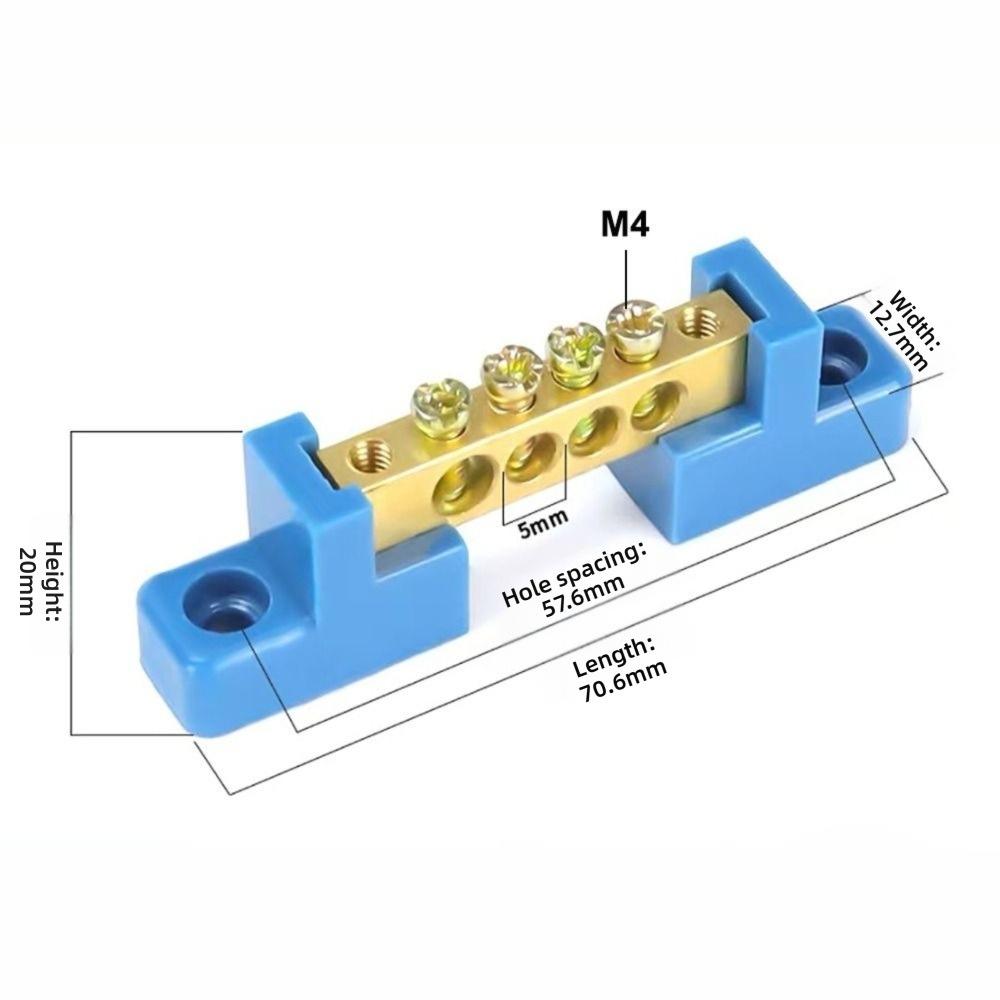 High Bridge Type Zero Row 6*9 Din Rail Terminal New Zero Ground Wiring Connection Distribution Box