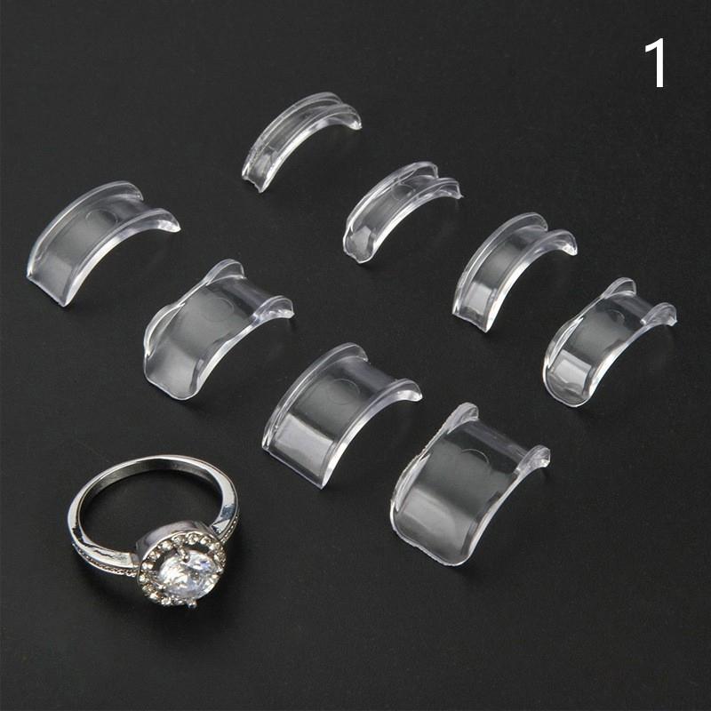 Ring Size Reducer Tools Spiral Spring Based Rings Adjust Invisible Tightener Fixed Loose Ring Size Ring Reduction Pad Essential