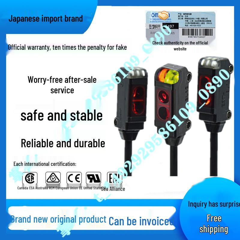 Photoelectric Switch Sensor E3T-SL21/SL22/SL23/SL24/SL11/SL12 - 2M E3T-SL11