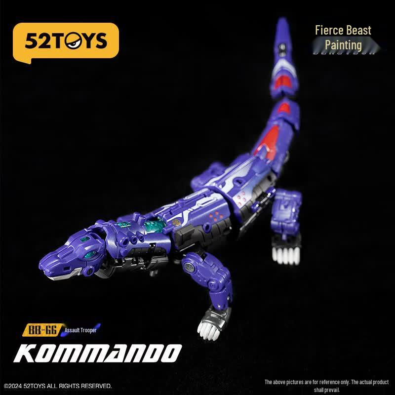 52TOYS BeastBox Komodo Dragon Assault Soldier Transforming Figure