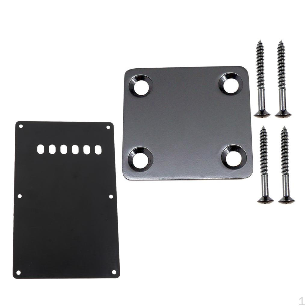 

Крышка задней панели тремоло-полости гитары с 6 отверстиями, набор винтов для грифа