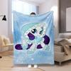 Rarity Little Pony Blanket Suitable All Seasons Soft Comfortable Sofa Office Home Blanket Holiday Gift Blanket Suitable For All Seasons Blanket