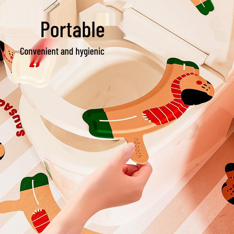 Waterproof Adhesive EVA Toilet Seat Mat