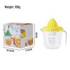Compact Manual Juicer for Oranges and Lemons: Extract & Serve in a Mini Juice Cup