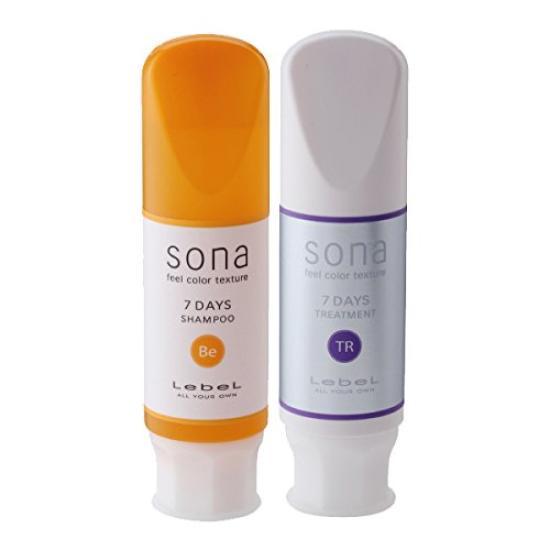 

Rubel Sona 7DAYS Shampoo Be Treatment 80ml 2 bottles set &