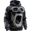 Men's Casual Hooded Sweatshirt - 2024 Autumn/Winter Christmas Collection