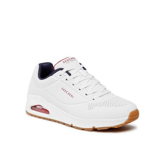 Men's Skechers Uno Stand On Air 52458, Wnvr White