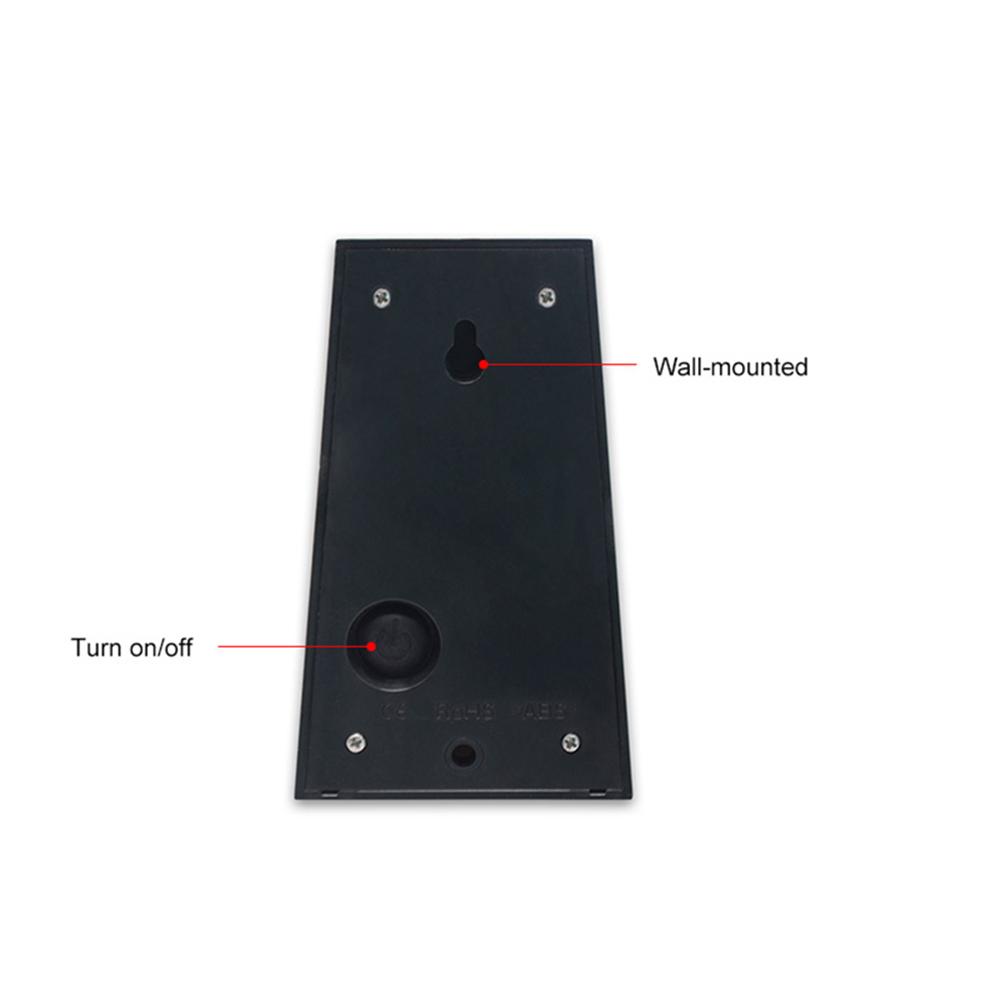 4pc/Set Solar Garden Lights RGB Color Changing Waterproof Fence Stairs Wall Lamp