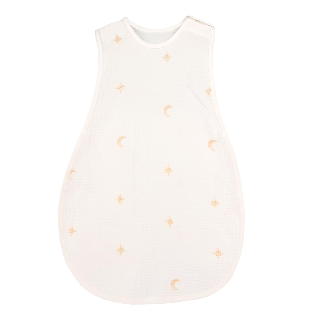 

двухслойный хлопок до самого низа для Hugmuu x Ornament Star Sleeper, марля, жилет, без рукавов, ножки, милый, весна, лето, осень,