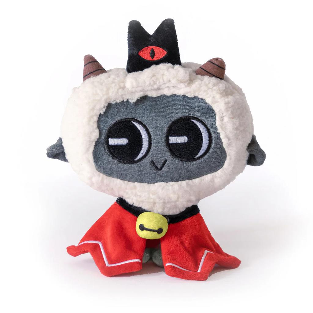 Cult of the Lamb Lamb Plush Toy - Game Collectible Stuffed Animal, Soft Cute Doll