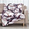 Baseball Theme Printed Blanket - Perfect for Couch, Bed, Travel & Outdoor Use | Machine Washable, Cozy & Durable.