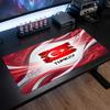 Turkey Football Crest Mouse Pad, Extended Non Slip Rubber Desk Mat for Gaming Office Laptop Fan Gift